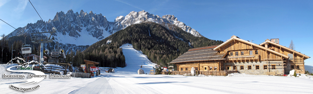 Rifugio stazione monte seggiovia Haunold-Baranci